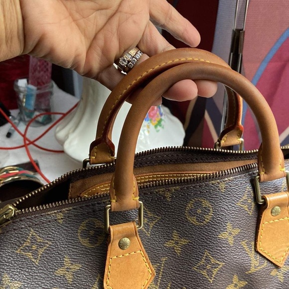 Speedy 30 mono Louis Vuitton - Picture 4 of 8